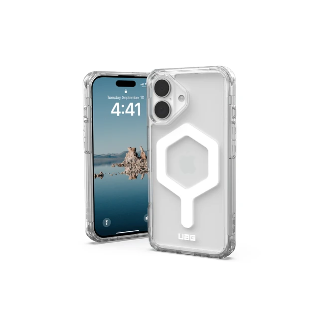UAG iPhone 16 磁吸耐衝擊全透保護殼-極透明