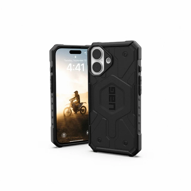 UAG iPhone 16 磁吸耐衝擊經典保護殼-黑