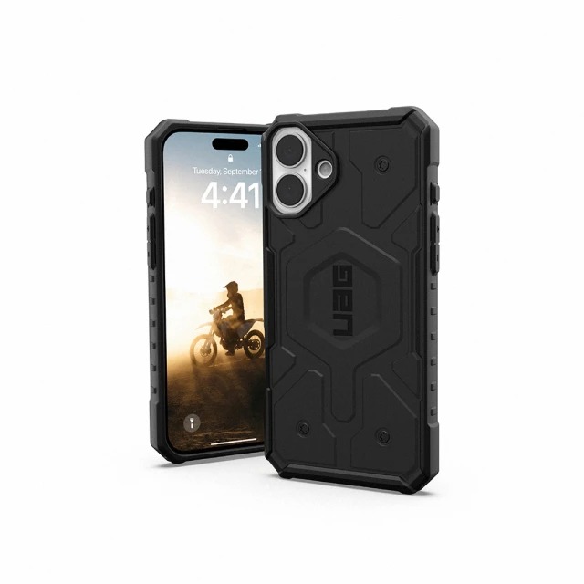 UAG iPhone 16 Plus 磁吸耐衝擊經典保護殼-黑
