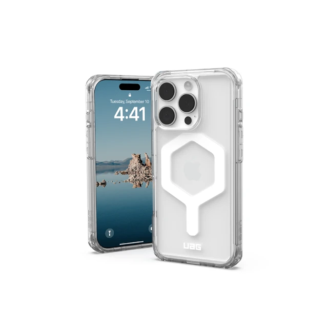 UAG iPhone 16 Pro 磁吸耐衝擊全透保護殼-極透明