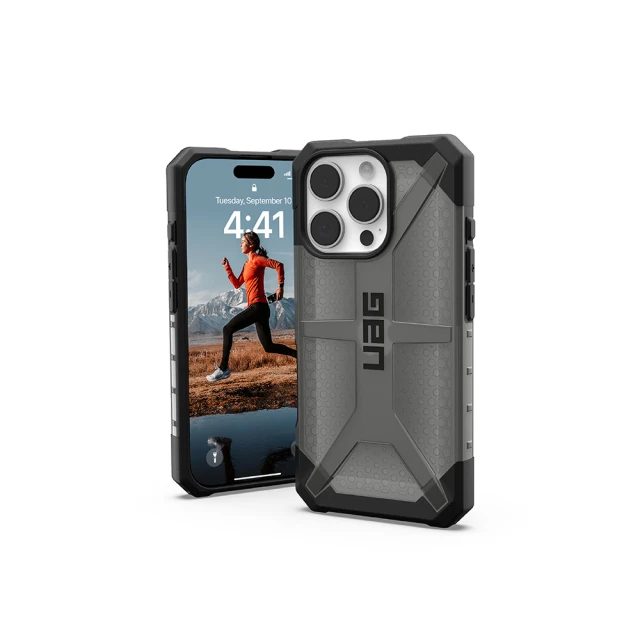 UAG iPhone 16 Pro 耐衝擊經典保護殼-透黑