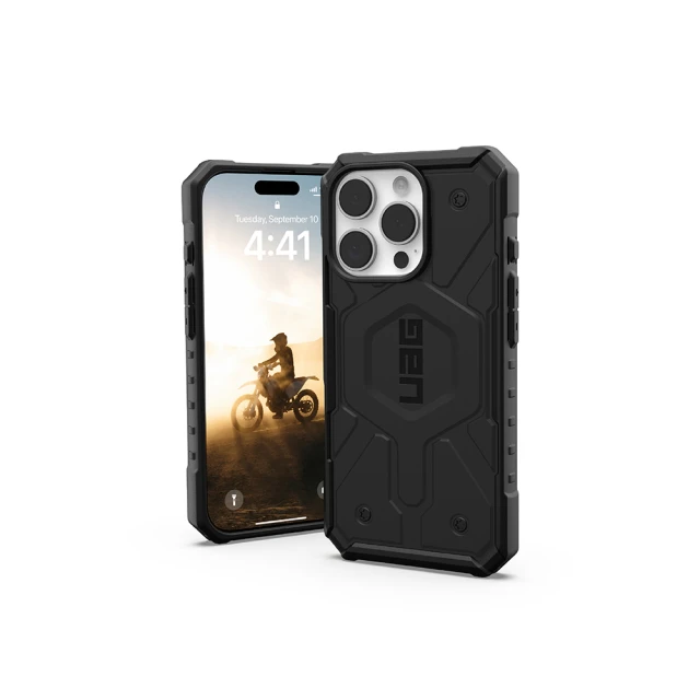UAG iPhone 16 Pro 磁吸耐衝擊經典保護殼-黑