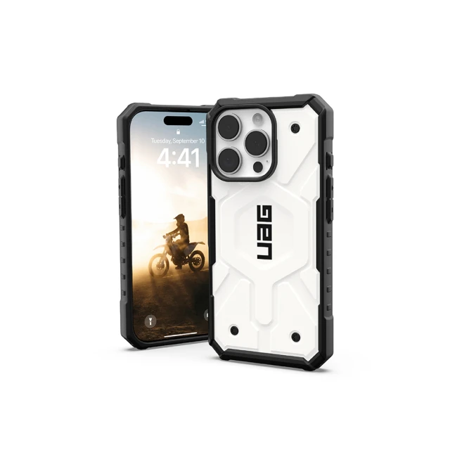 UAG iPhone 16 Pro 磁吸耐衝擊經典保護殼-白