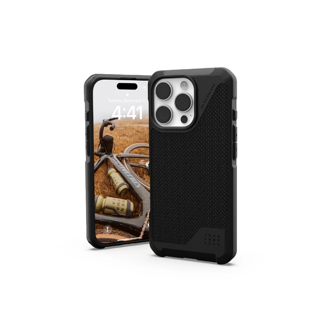 UAG iPhone 16 Pro 磁吸耐衝擊都會保護殼-軍用黑