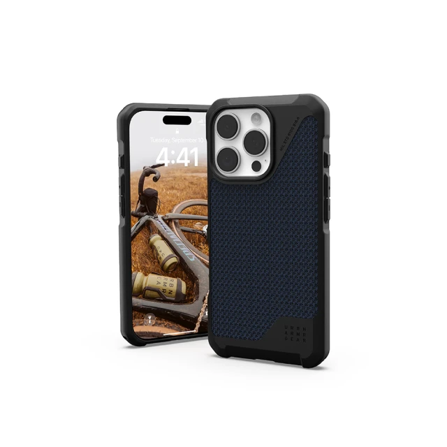 UAG iPhone 16 Pro 磁吸耐衝擊都會保護殼-軍用藍