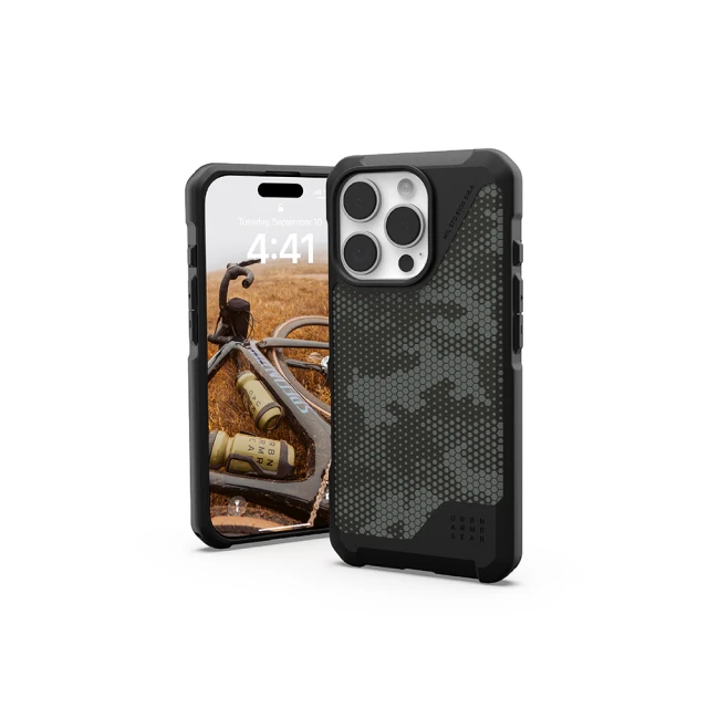 UAG iPhone 16 Pro 磁吸耐衝擊都會保護殼-迷彩黑
