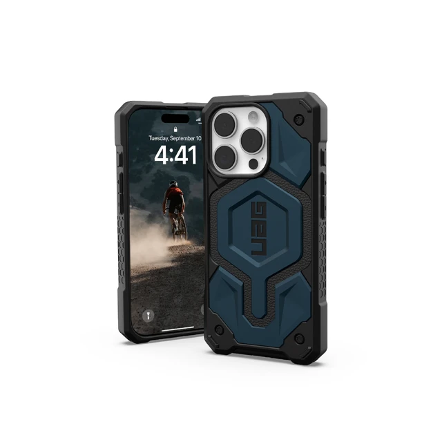 UAG iPhone 16 Pro 磁吸頂級版耐衝擊保護殼-藍