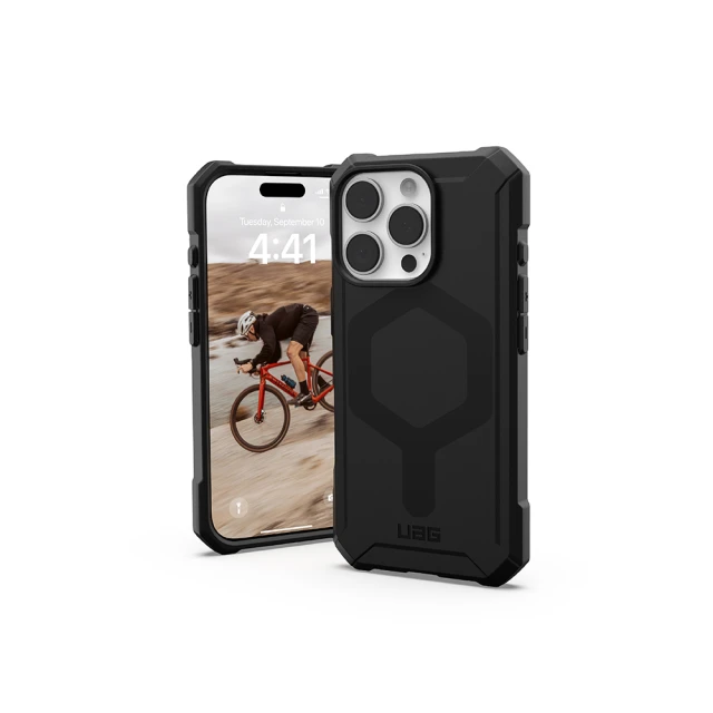 UAG iPhone 16 Pro 磁吸耐衝擊輕量保護殼-黑