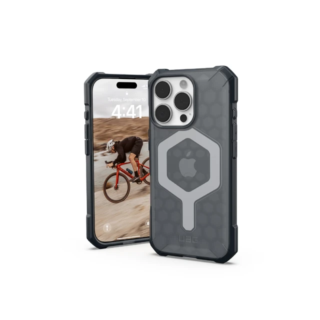 UAG iPhone 16 Pro 磁吸耐衝擊輕量保護殼-透黑