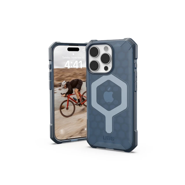 UAG iPhone 16 Pro 磁吸耐衝擊輕量保護殼-透藍