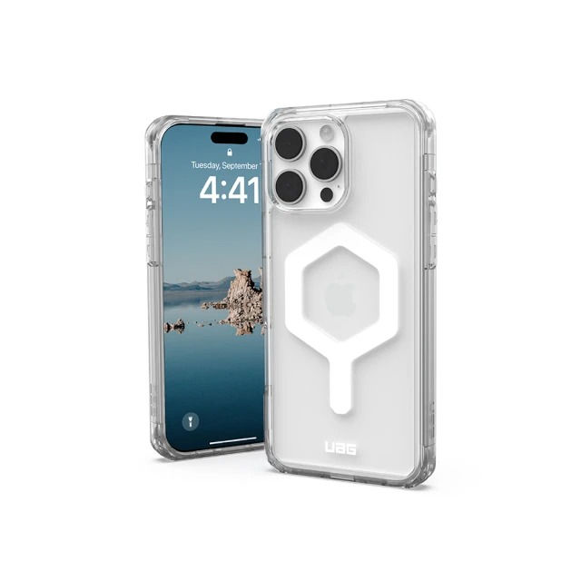 UAG iPhone 16 Pro Max 磁吸耐衝擊全透保護殼-極透明