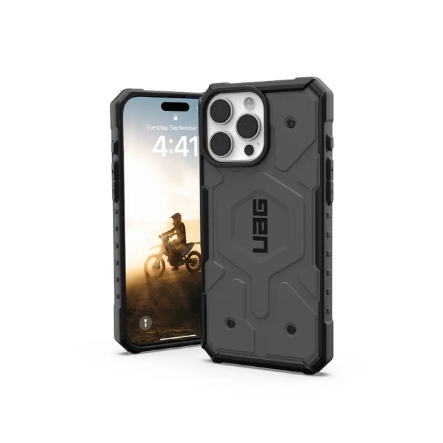 UAG iPhone 16 Pro Max 磁吸耐衝擊經典保護殼-灰
