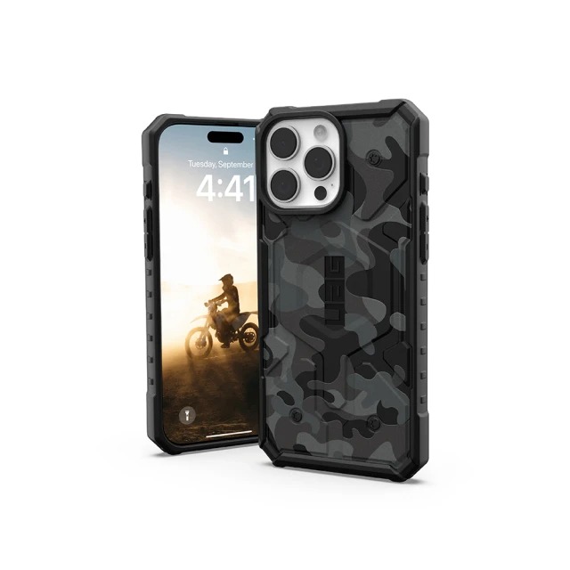 UAG iPhone 16 Pro Max 磁吸耐衝擊經典保護殼-迷彩黑