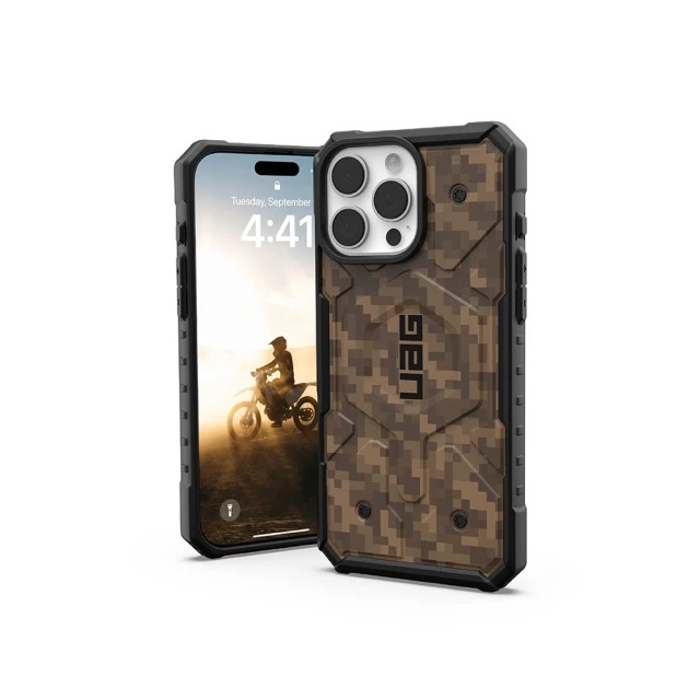 UAG iPhone 16 Pro Max 磁吸耐衝擊經典保護殼-數位迷彩