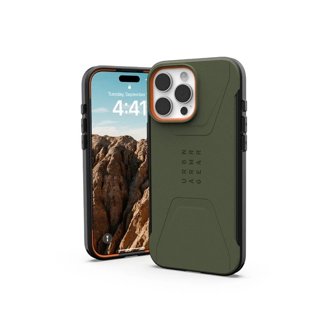 UAG iPhone 16 Pro Max 磁吸耐衝擊簡約保護殼-綠
