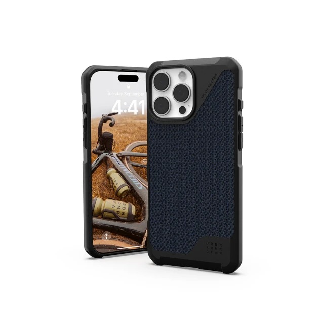UAG iPhone 16 Pro Max 磁吸耐衝擊都會保護殼-軍用藍
