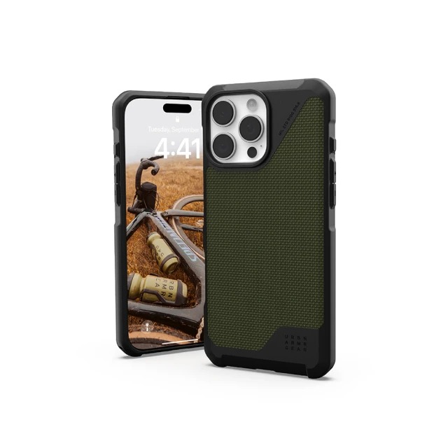 UAG iPhone 16 Pro Max 磁吸耐衝擊都會保護殼-軍用綠