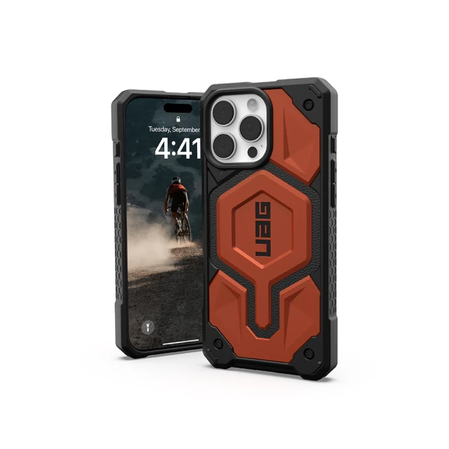UAG iPhone 16 Pro Max 磁吸頂級版耐衝擊保護殼-橘