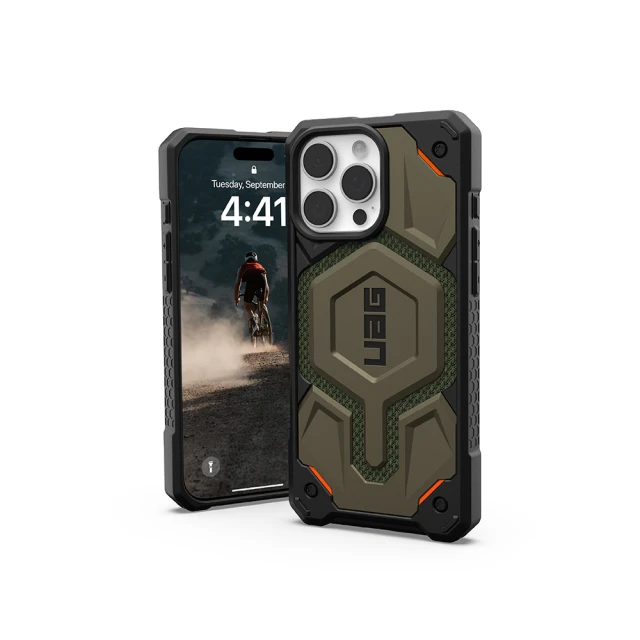 UAG iPhone 16 Pro Max 磁吸頂級(特仕)版耐衝擊保護殼-軍用綠