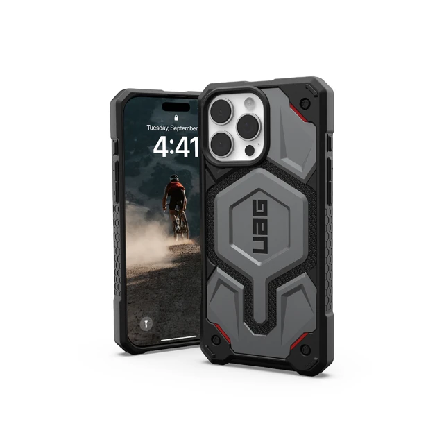 UAG iPhone 16 Pro Max 磁吸頂級(特仕)版耐衝擊保護殼-軍用灰