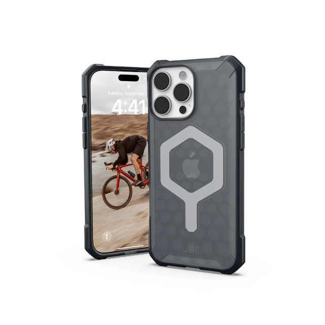 UAG iPhone 16 Pro Max 磁吸耐衝擊輕量保護殼-透黑