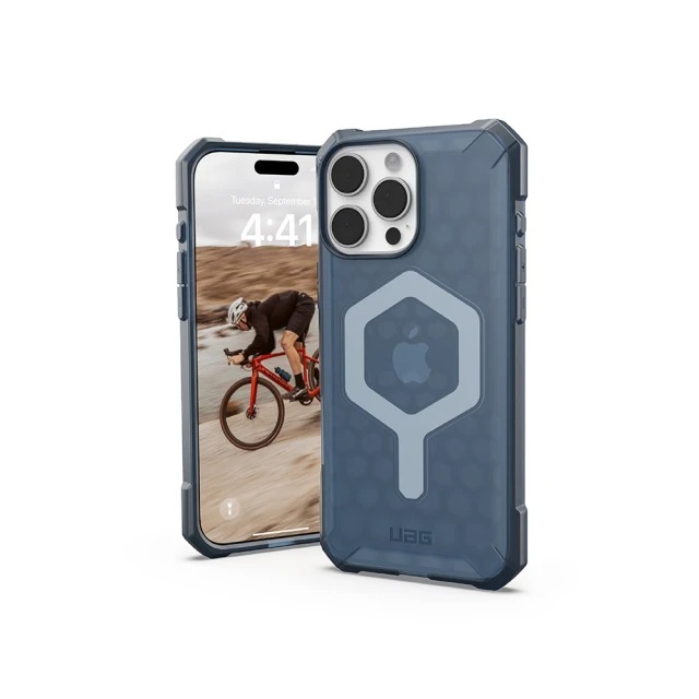 UAG iPhone 16 Pro Max 磁吸耐衝擊輕量保護殼-透藍