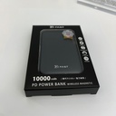 RD-10000mAh魔方三合一磁吸行動電源 黑