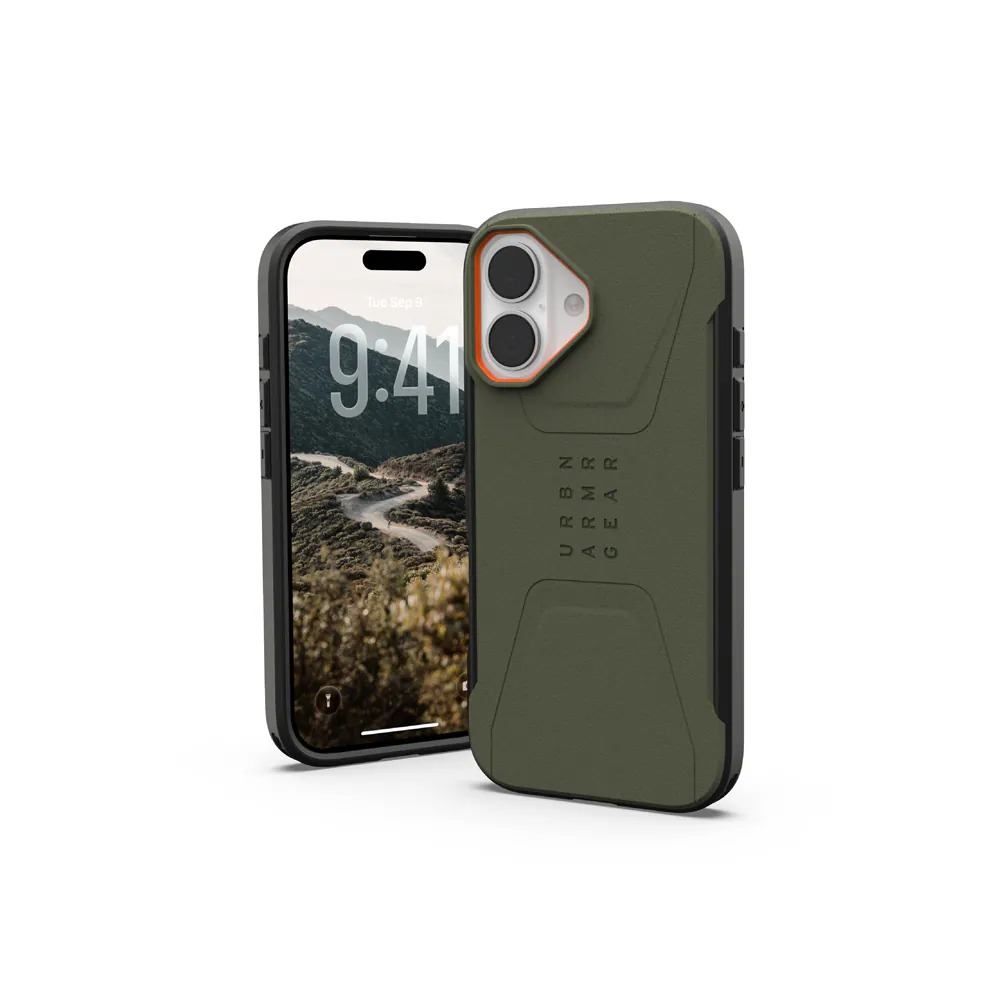 UAG-ip17 磁吸耐衝擊簡約 黑  (副本)