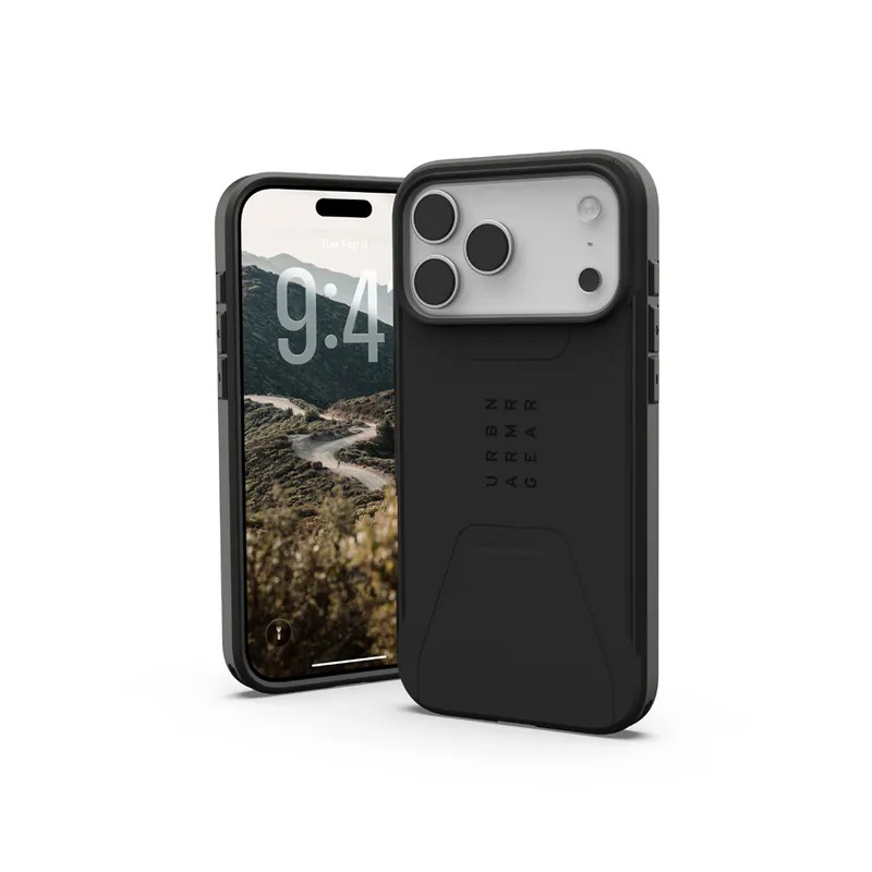 UAG-ip17 pro max 磁吸耐衝擊簡約 黑 