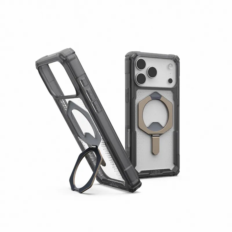 UAG-ip17 pro max 磁吸耐衝擊支架經典 透黑(黑圈)  (副本)