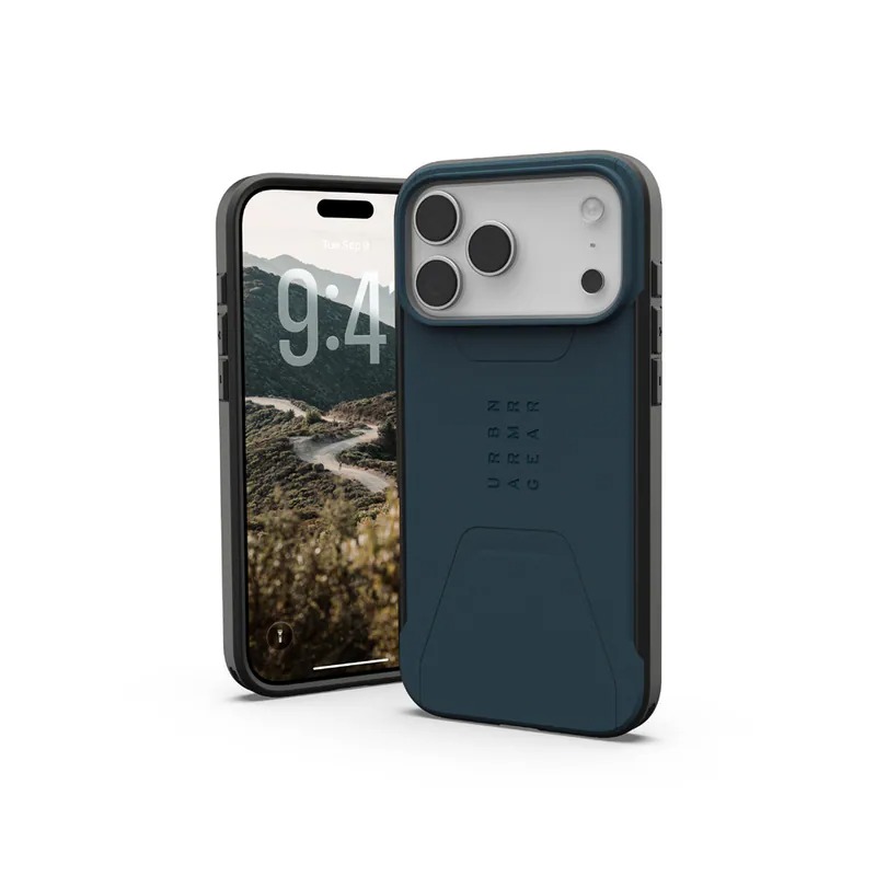 UAG-ip17 pro max 磁吸耐衝擊簡約 藍 