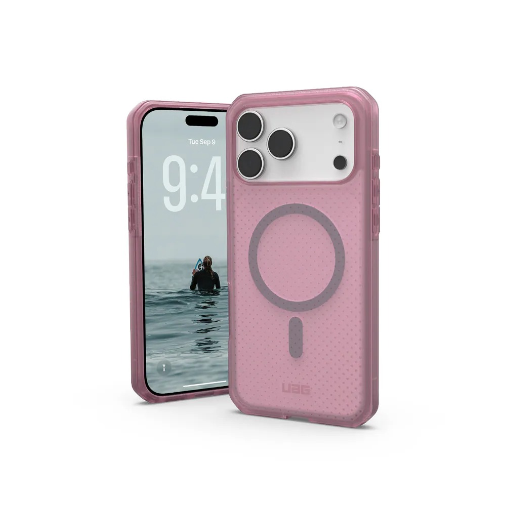 UAG-ip17 pro max 磁吸耐衝擊輕薄 透黑  (副本)