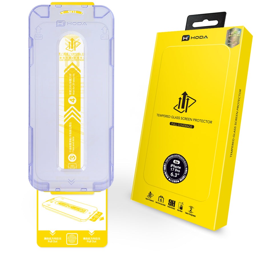 HODA-ip17 pro 亮面玻璃貼 