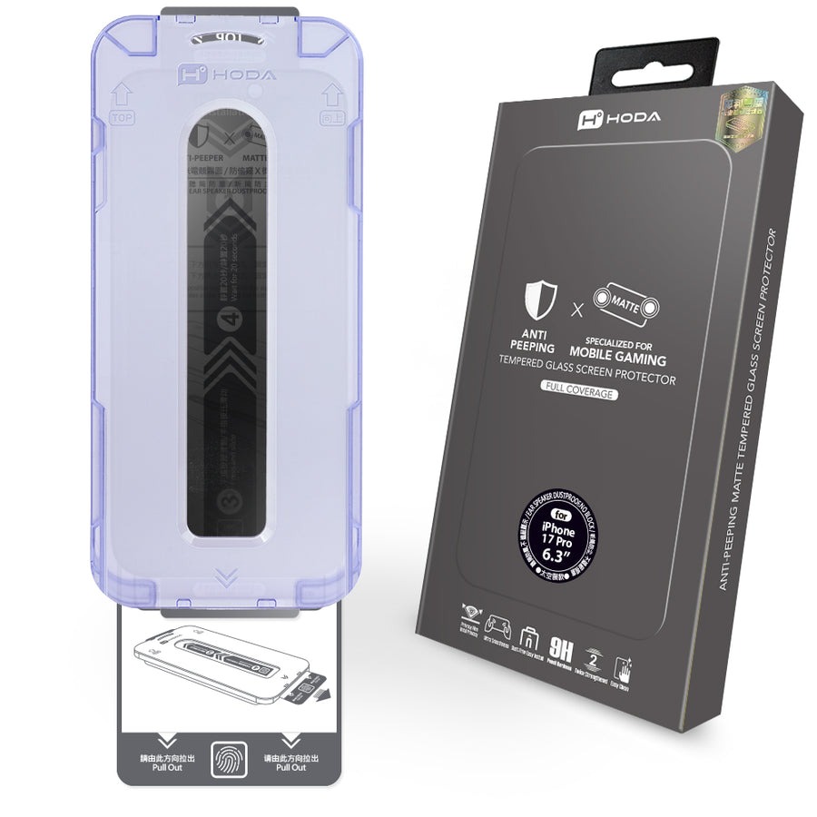 HODA-ip air 霧面防窺玻璃貼  (副本)