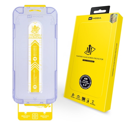 [4711595739560] HODA-ip17 pro max 亮面玻璃貼 