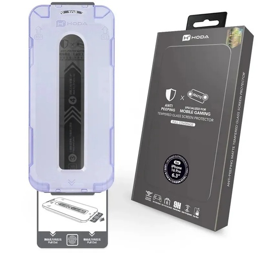 [4711530973455] HODA-ip17/16 pro 霧面防窺玻璃貼 
