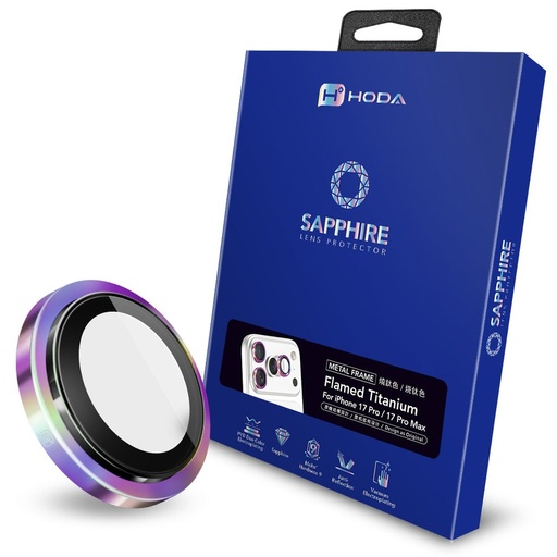 [4711630740407] HODA-ip17 pro/17 pro max 藍寶石鏡頭 燒鈦 