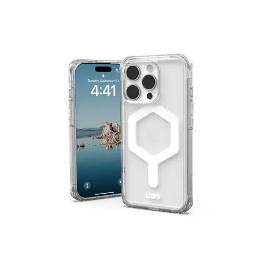 [114480114341] UAG iPhone 16 Pro 磁吸耐衝擊全透保護殼-極透明