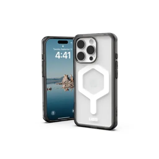 [114480113141] UAG iPhone 16 Pro 磁吸耐衝擊全透保護殼-全透明