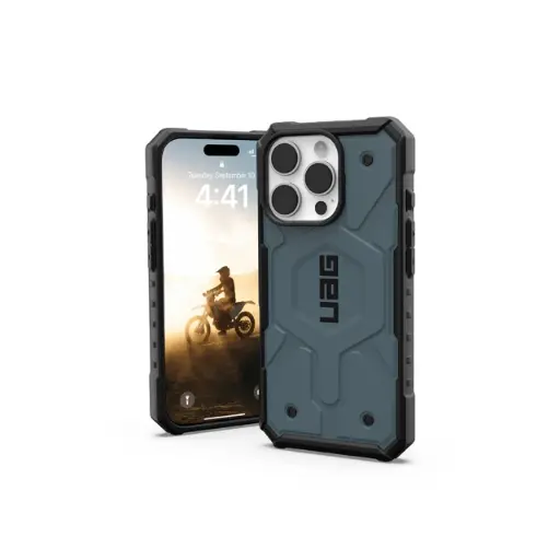 [114468114151] UAG iPhone 16 Pro 磁吸耐衝擊經典保護殼-藍