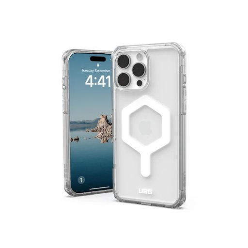 [114481113141] UAG iPhone 16 Pro Max 磁吸耐衝擊全透保護殼-全透明