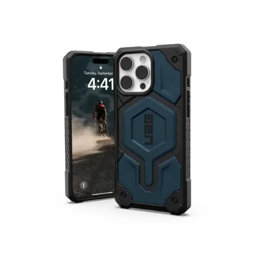 [114457115555] UAG iPhone 16 Pro Max 磁吸頂級版耐衝擊保護殼-藍