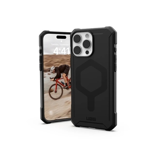 [114449114040] UAG iPhone 16 Pro Max 磁吸耐衝擊輕量保護殼-黑